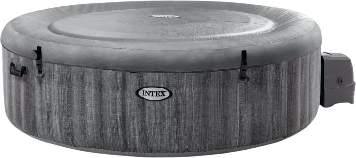 Masszázsmedence Intex Felfújható jakuzzi medence Pure Spa - Bubble Greywood Deluxe 6 - Intex 28442