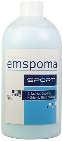 Melegítő krém EMSPOMA kék 500