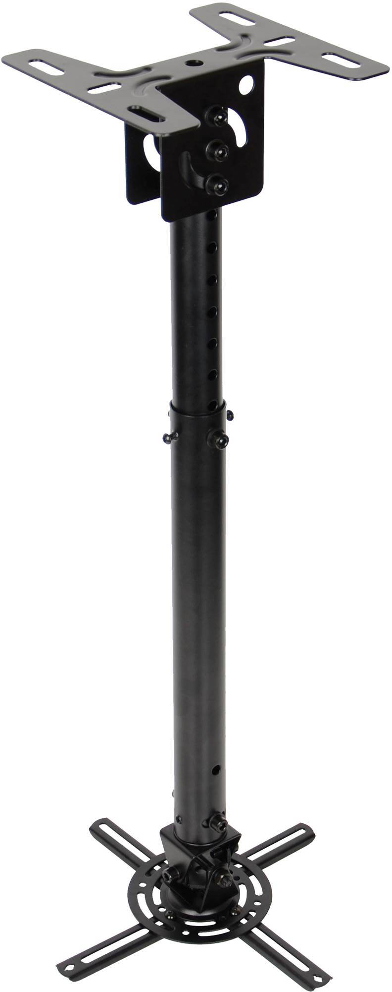Mennyezeti tartó Optoma univerzális mennyezeti projektor tartó konzol OCM815W - fekete (576-826 mm)