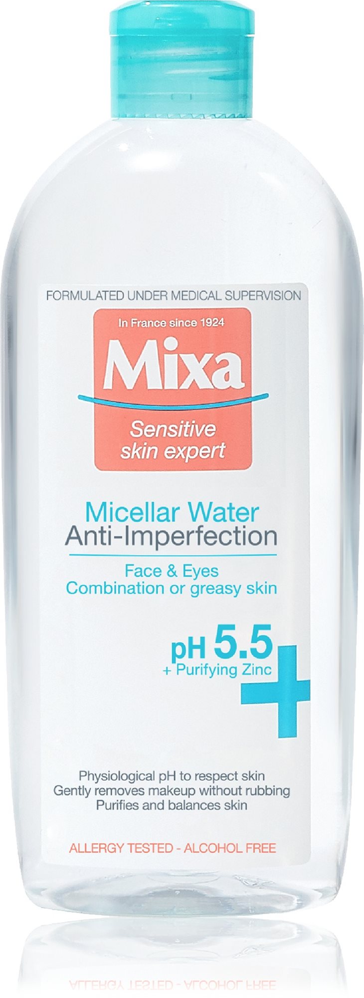 Micellás víz MIXA Anti-Imperfection micelláris víz 400 ml