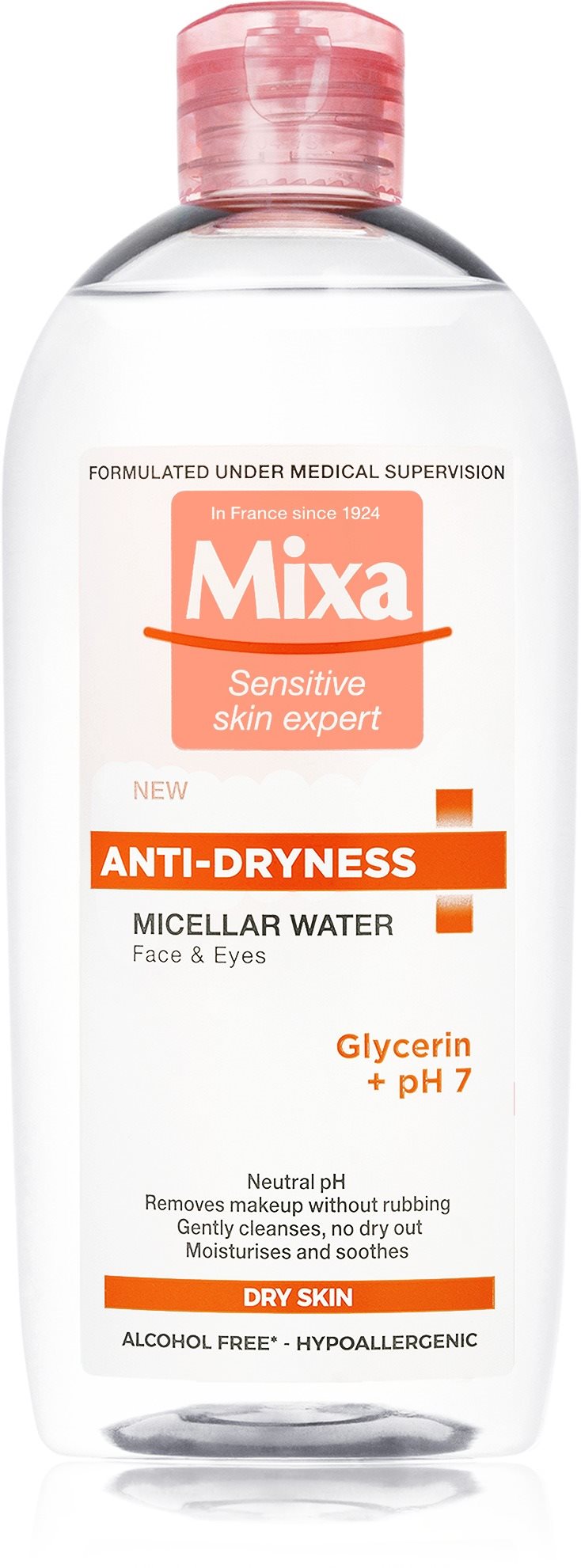Micellás víz MIXA Anti-dryness micellás arctisztító