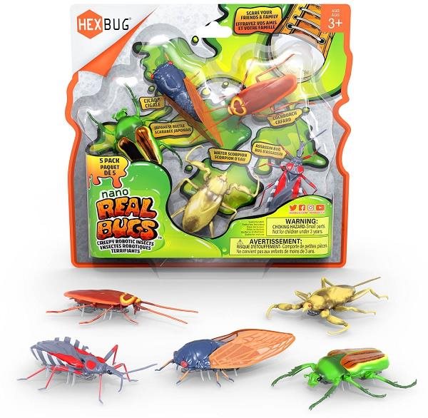 Mikrorobot Hexbug valódi bogarak - 5 csomag