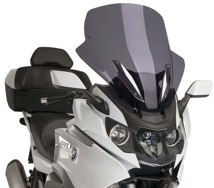 Motorkerékpár plexi-szélvédő PUIG TOURING sötét füstszínű