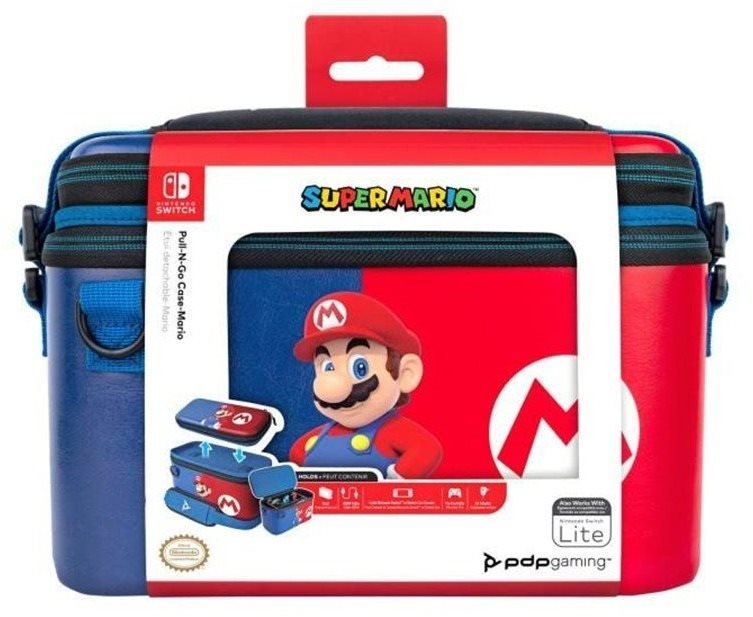 Nintendo Switch tok PDP Pull-N-Go Case - Mario Edition - Nintendo Switch