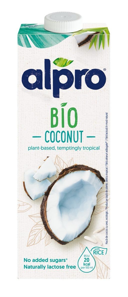 Növény-alapú ital Alpro Bio kókuszital 1 l