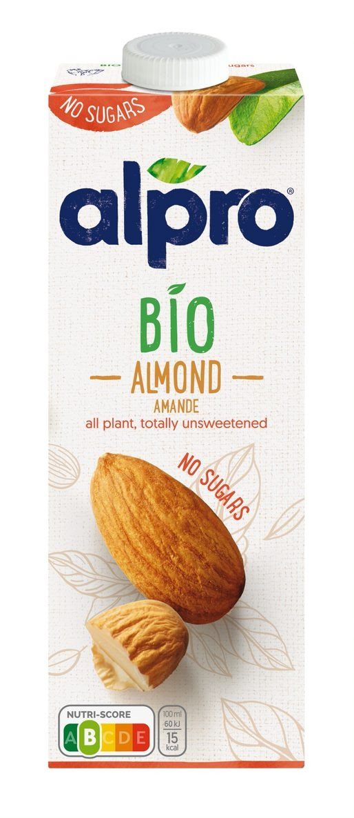 Növény-alapú ital Alpro Bio mandulaital 1 l