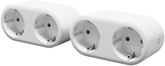 Okos konnektor Smart Plug Dual 2x Bundle