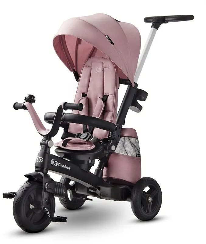 Pedálos tricikli Kinderkraft Easytwist Mauvelous Pink