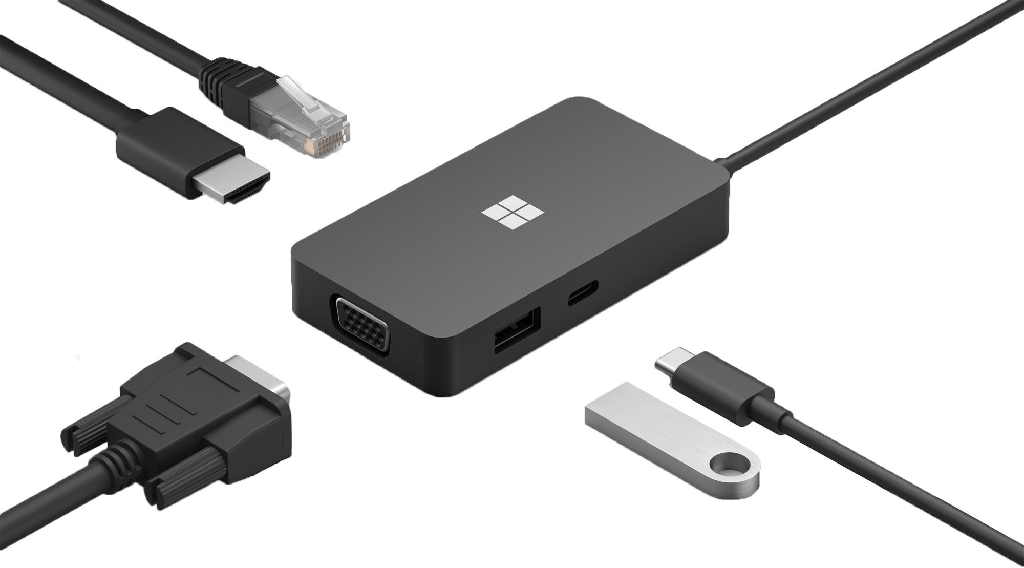Port replikátor Microsoft USB-C Travel Hub