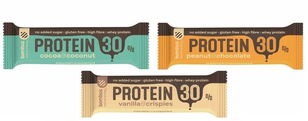 Protein szelet Bombus Protein 30% 50 g