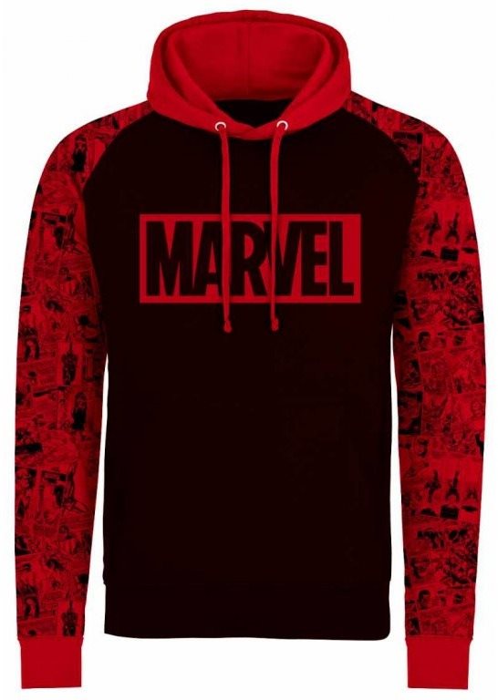 Pulóver Marvel - Logo And Pattern - pulóver