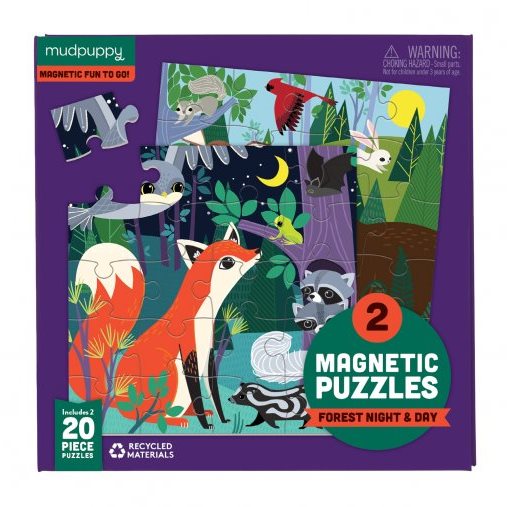 Puzzle Mágneses puzzle - Erdő