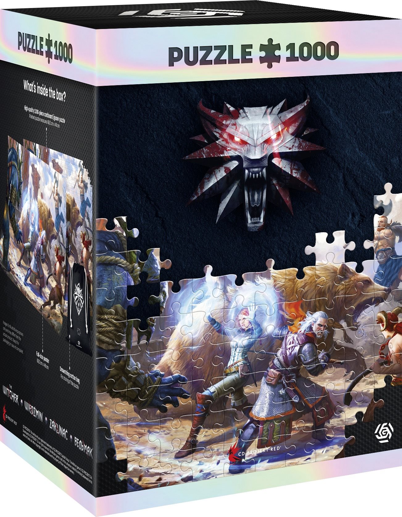Puzzle The Witcher: Geralt and Triss in Battle - Puzzle
