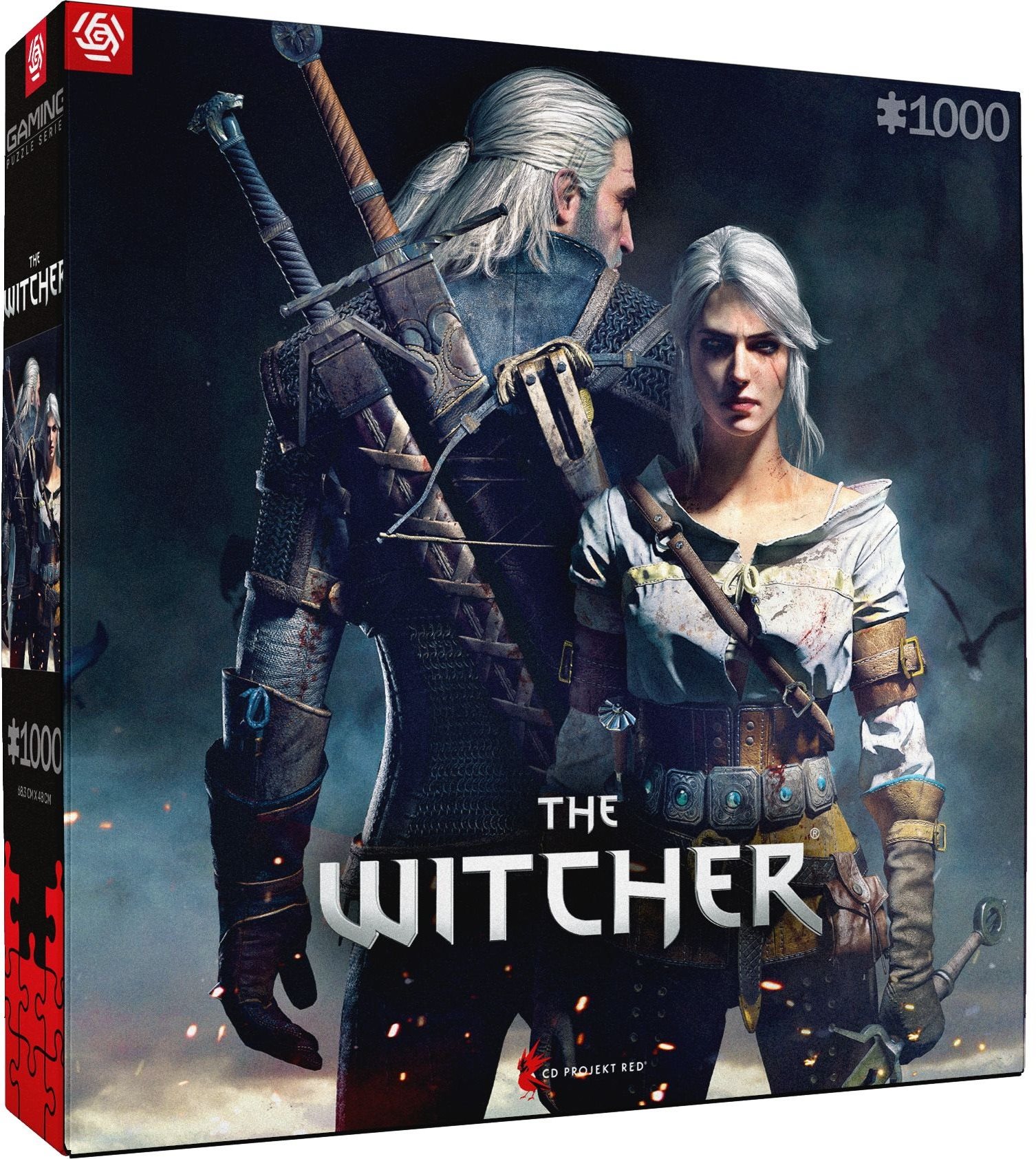 Puzzle The Witcher: Geralt és Ciri - Puzzle