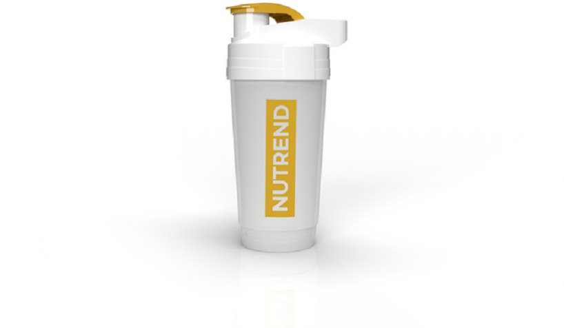 Shaker Nutrend Shaker 700 ml átlátszó/sárga