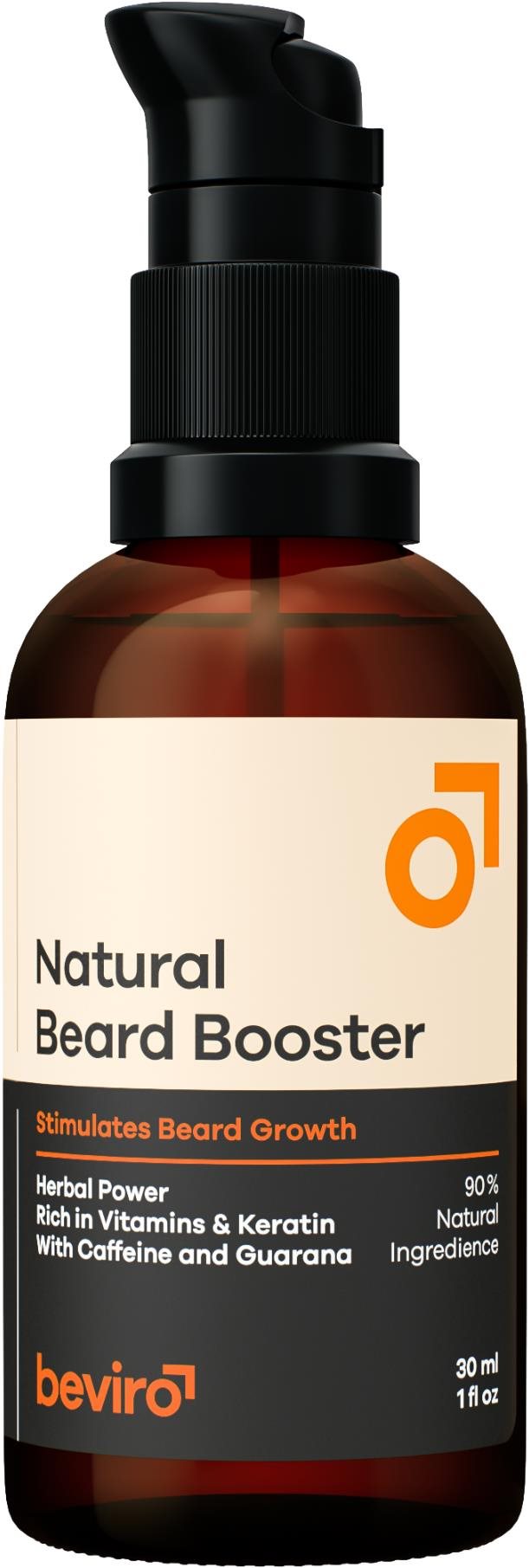 Szakállápoló olaj BEVIRO Natural Beard Booster 30 ml