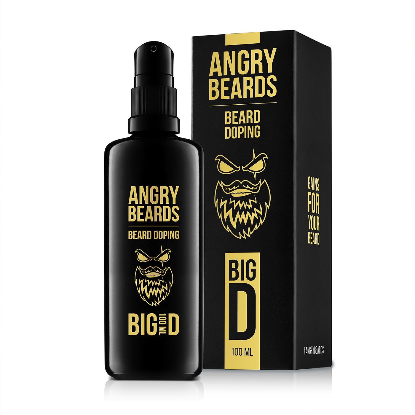 Szakállnövesztő ANGRY BEARDS Beard Doping Big D 100 ml