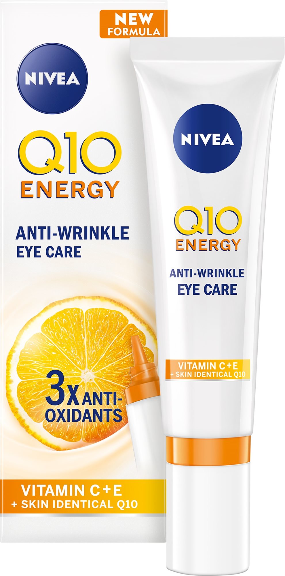 Szemkörnyékápoló Nivea Q10 plus C Anti-wrinkle Energizing Eye Cream 15 ml