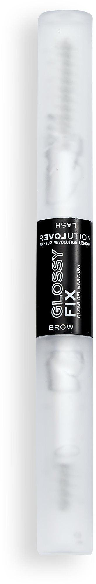 Szempillaspirál REVOLUTION Relove Glossy Fix Clear Brow & Lash Gel 2 ml