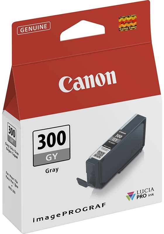 Tintapatron Canon PFI-300GY szürke