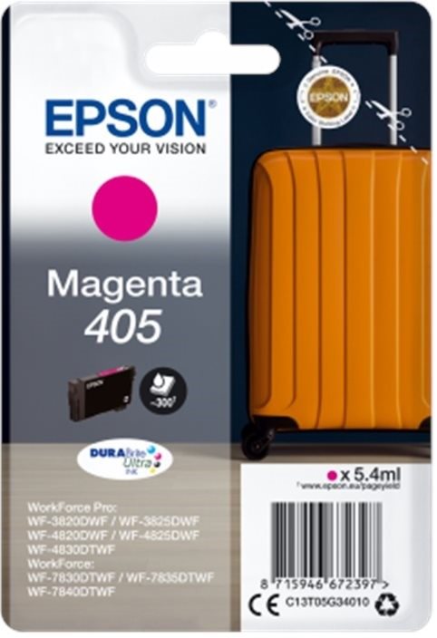 Tintapatron Epson 405 bíborvörös