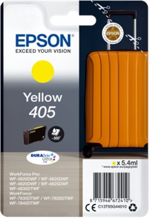Tintapatron Epson 405 sárga
