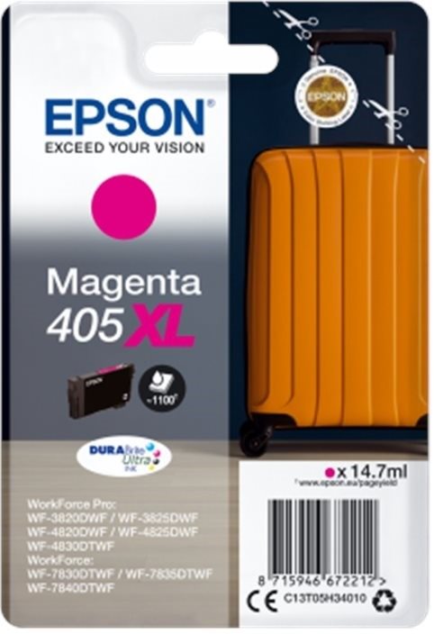 Tintapatron Epson 405XL bíborvörös