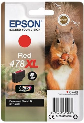 Tintapatron Epson 478XL piros