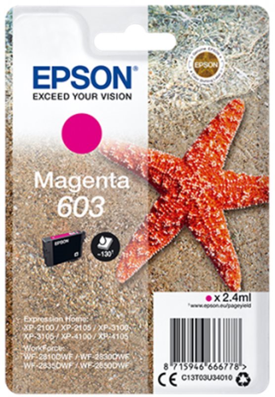Tintapatron Epson 603 magenta
