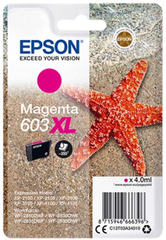 Tintapatron Epson 603XL magenta