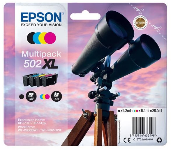 Tintapatron Epson T02W640 XL Multipack