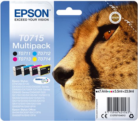 Tintapatron Epson T0715 multipack