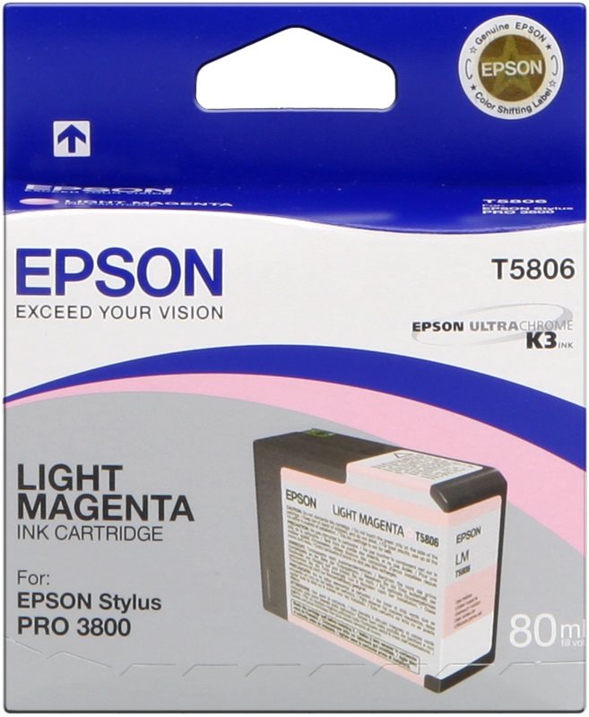 Tintapatron Epson T580 világos magenta