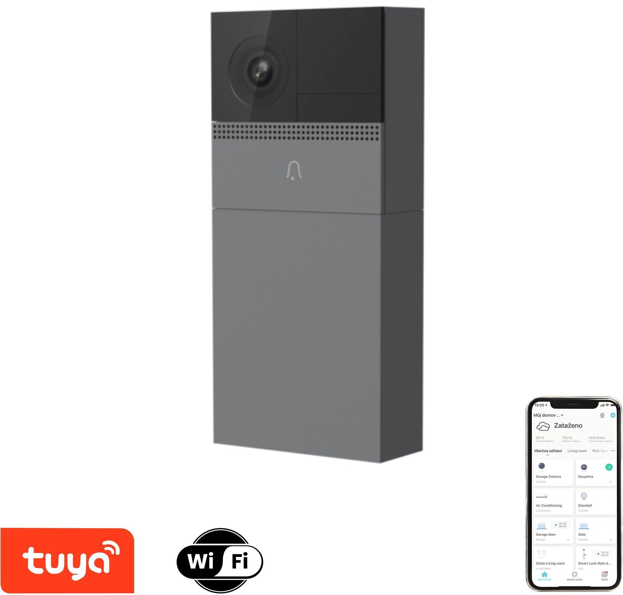 Videó kaputelefon Immax NEO LITE Smart Videó kaputelefon