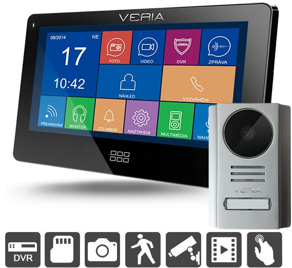 Videótelefon VERIA 7077C + VERIA 229 Videotelefon szett