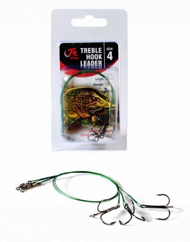 Zsinór Fil Fishing Treble Hook Leader