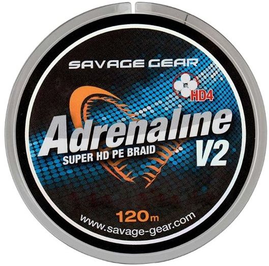 Zsinór Savage Gear HD4 Adrenaline V2 120 m szürke