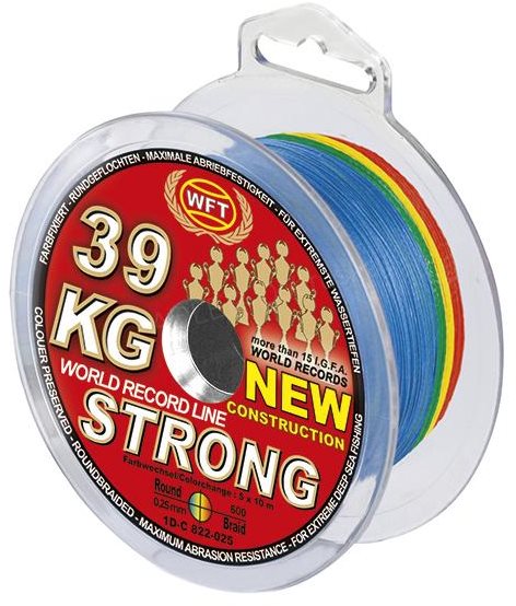 Zsinór WFT KG Strong Multicolor 300 m