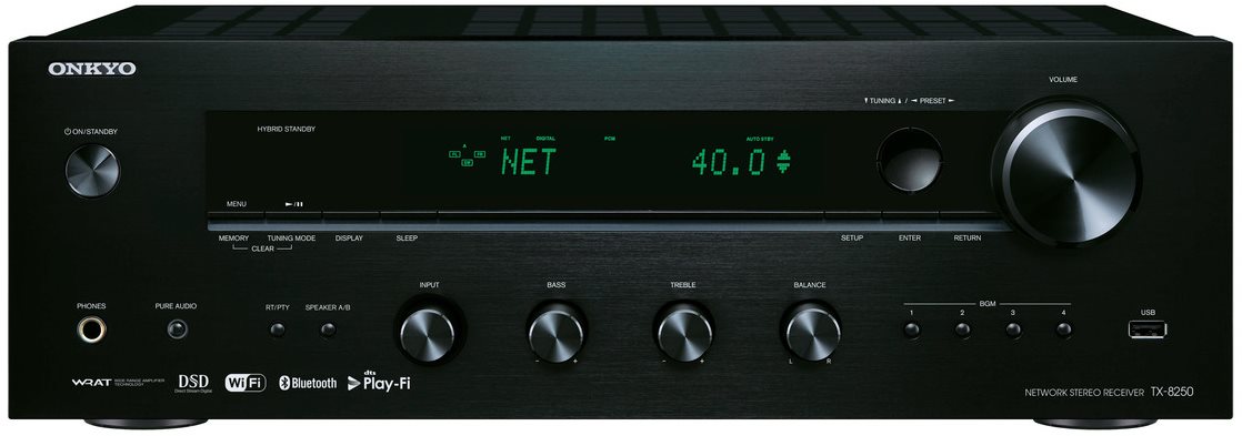 AV-rádióerősítő ONKYO TX-8250 fekete