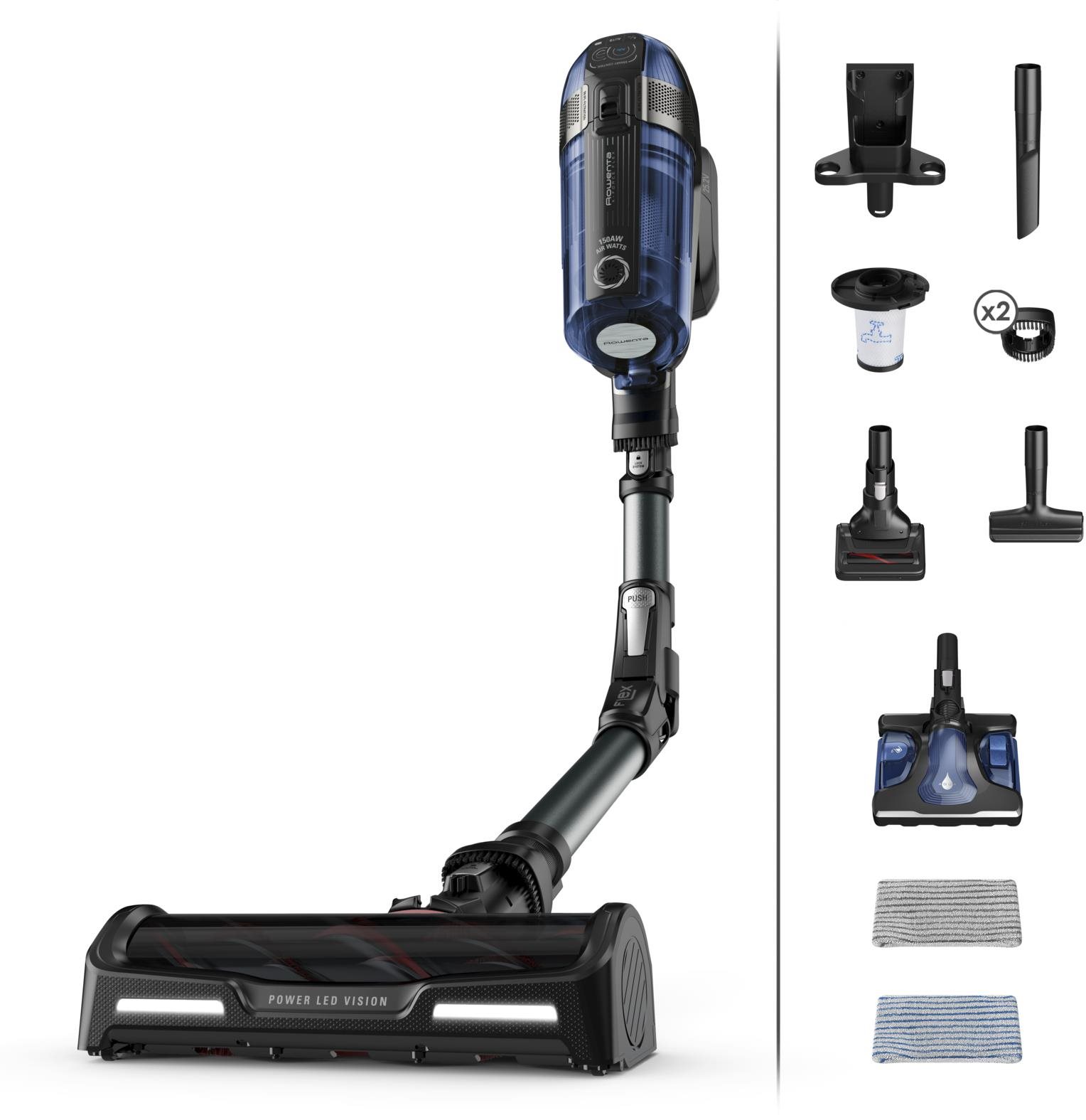 Álló porszívó Rowenta RH98C8WO X-Force Flex 12.60 4 az 1-ben Aqua Auto 150AW