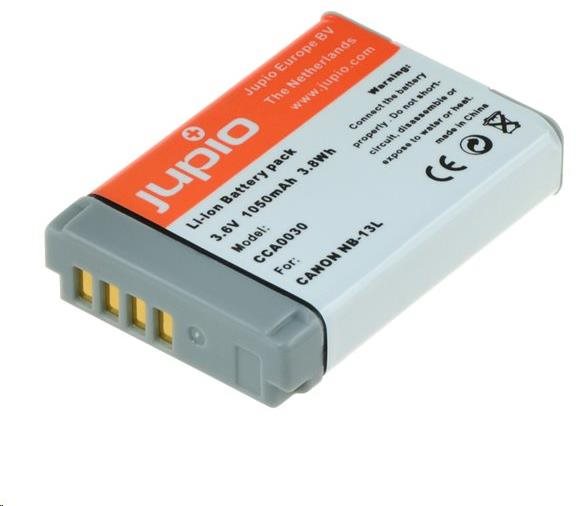 Fényképezőgép akkumulátor Jupio NB-13L 1050 mAh Canonhoz