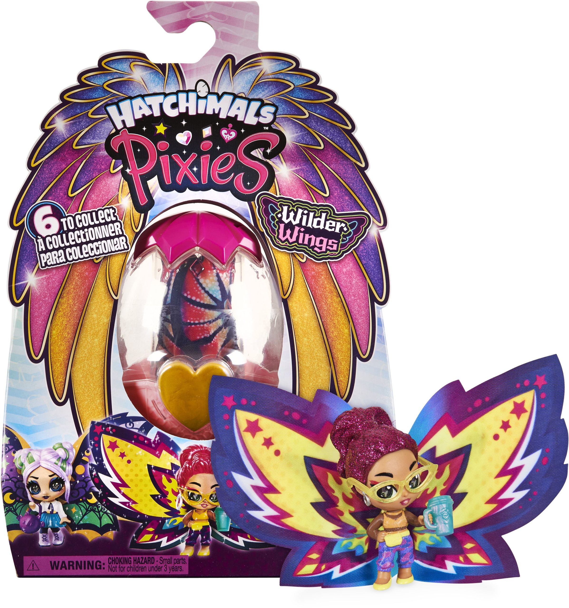 Figura Hatchimals Fairies Pixies szárnyakkal