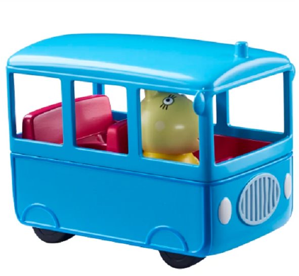 Figura kiegészítő Peppa mala Iskolabusz figurával