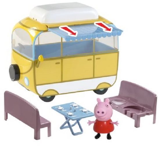 Figura kiegészítő Peppa malac - Peppa lakókocsija + figura