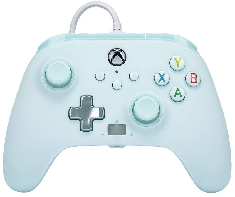 Gamepad PowerA Enhanced Wired Controller for Xbox Series X|S - Cotton Candy Blue