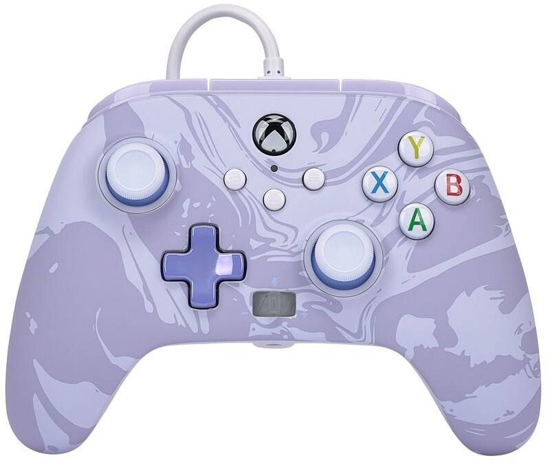 Gamepad PowerA Enhanced Wired Controller for Xbox Series X|S - Lavender Swirl