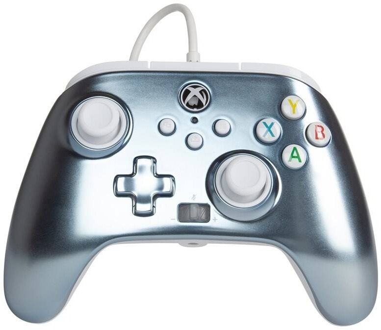 Gamepad PowerA Enhanced Wired Controller for Xbox Series X|S - Metallic Ice