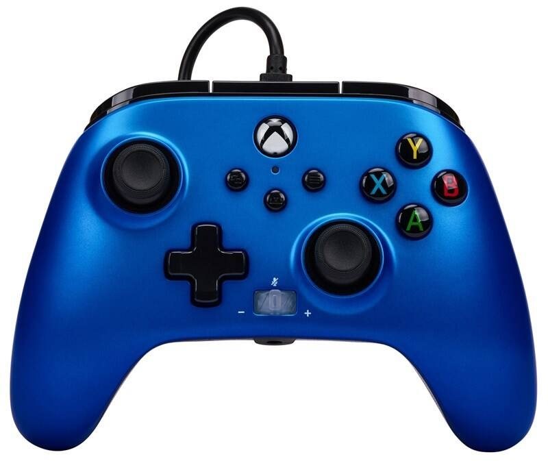 Gamepad PowerA Enhanced Wired Controller for Xbox Series X|S - Sapphire Fade