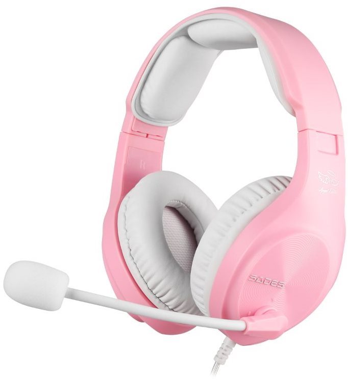 Gamer fejhallgató A2 árnyalatú rózsaszín