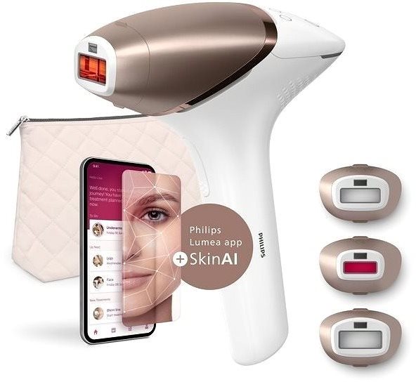 IPL szőrtelenítő Philips Lumea Series 9900 SkinAI IPL BRI973/00